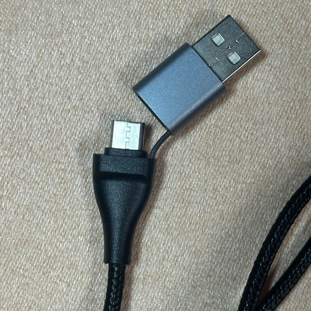Universal Black Multi-Device Charging Cable